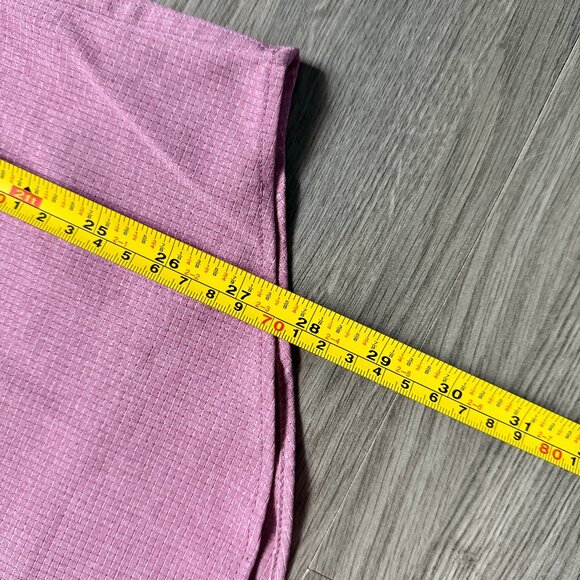 Lululemon Men's Airing Easy Short Sleeve Button-Up Shirt - Pink - Picture 7 of 7